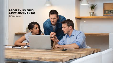 Image result for Problem Solving and Decision-Making at Work Examples