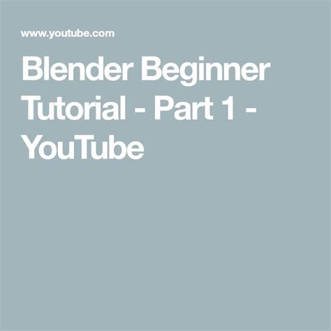 Image result for Blender Beginner Tutorials