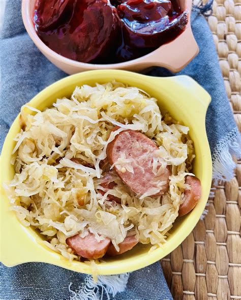 Kielbasa Sausage And Sauerkraut