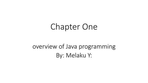 Image result for Overview of Java Programming Language