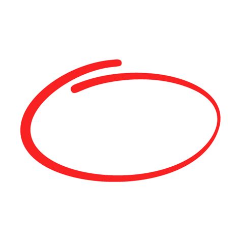 Drawn Circle PNG Transparent Images