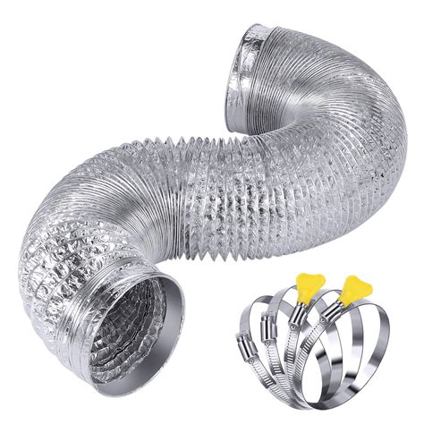 Heavy Duty Dryer Vent Duct Hose 4 Inch 8 Feet | Desertcart INDIA