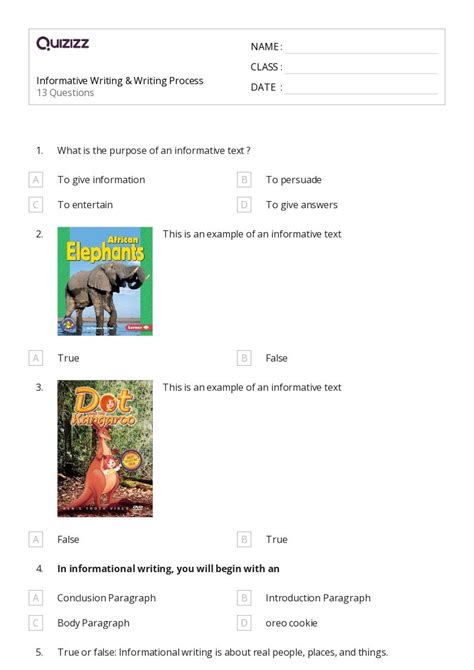 50+ Publishing worksheets for 3rd Class on Quizizz | Free & Printable