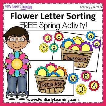 Image result for Fluffy Tots Spring Letter Sorting