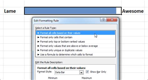 Image result for Excel Conditional Formatting Custom Progress Bar