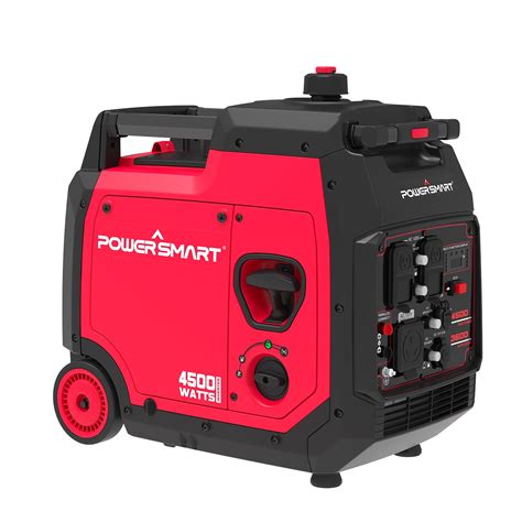 Buy PowerSmart 4500 Watt Portable Inverter Gas Generator, Home Use ...