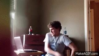 Image result for Throw Computer GIF