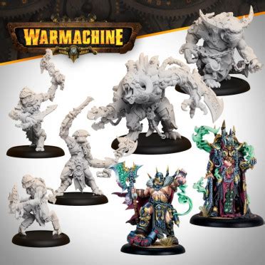 Buy Warmachine - Orgoth Cursebound Command Cadre - Steamforged ...