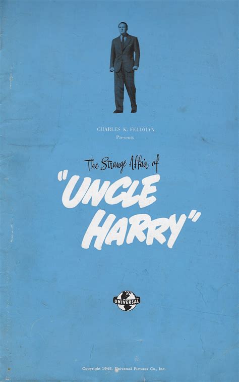 The Strange Affair of Uncle Harry (1945)