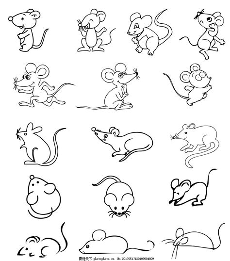 老鼠 卡通 鼠科PNG图片素材下载_图片编号6978154-PNG素材网