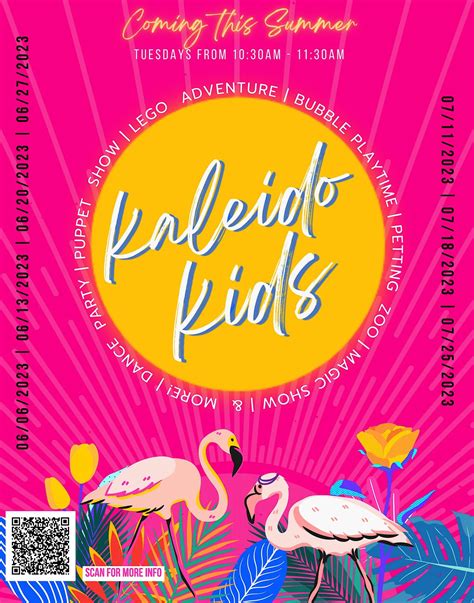 KALEIDO KIDS - Tuesdays this Summer at Kaleidoscope, Mission Viejo on ...