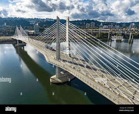 Tilikum Crossing, Bridge of the People is a cable-stayed bridge across ...