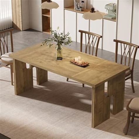 Tribesigns 63-Inch Dining Table for 4-6 People, India | Ubuy