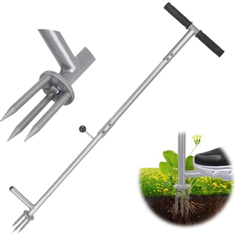 Weisgril Weed Puller Tool Stand Up - Heavy Duty Weed Remover India | Ubuy