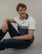 Buy American Eagle Men Blue Striped Polo Shirt Online