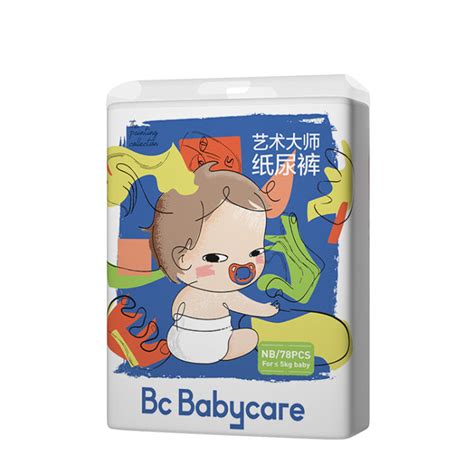 babycare 艺术大师薄柔新升级纸尿裤 NB78片