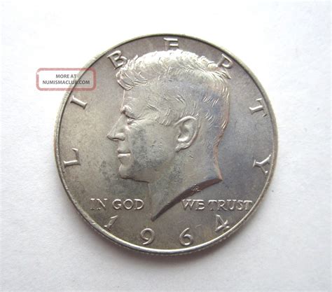 1964 D Kennedy Silver Half Dollar - Pristine