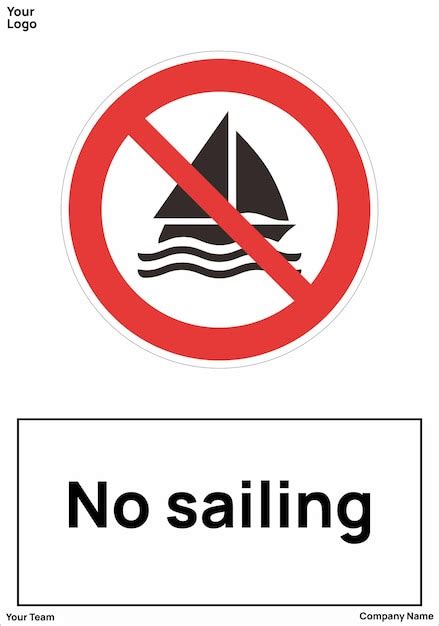 Sem sinais de navegação símbolos padrão ISO 7010 | Vetor Premium