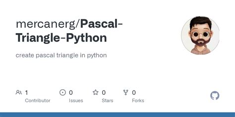Pascal Triangle Python Code Using Only for Loop 的图像结果