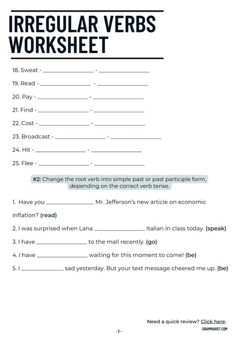 Irregular Worksheet 的图像结果