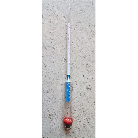 Hydrometer for Petrol, Measurement specific gravity Range, 700-750 Pac ...