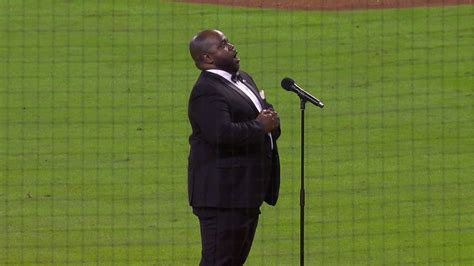 Timothy Miller sings God Bless America in Atlanta | *** ...