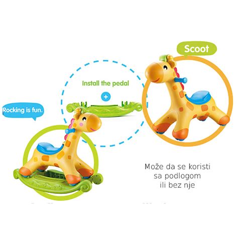 Guralica Klackalica Žirafa 394.35298 | Volim svoj dom