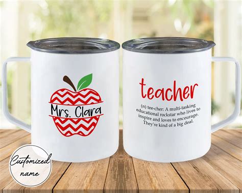 Personalized Teacher Gift Teacher Appreciation Gift Custom | Etsy