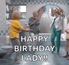 Female Guests Happy Birthday Golden Girls GIF | GIFDB.com