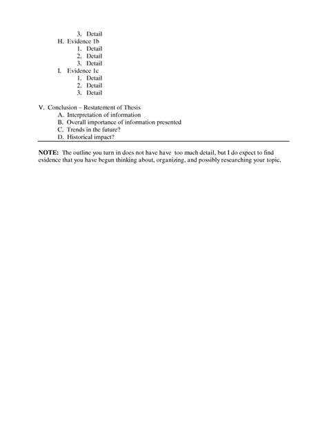 Image result for MLA Format Outline Example