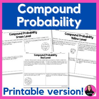 Image result for Compound Probability 7th Grade Math