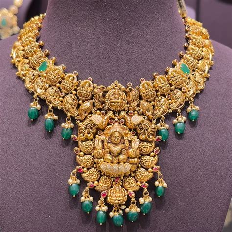 CMR 49.083gms NECKLACE 22K Nakshi – BangaruRani