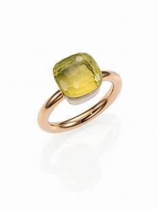 pomellato ring nudo lyst pomellato nudo lemon quartz 18k gold ring in pomellato ring nudo lyst pomellato nudo lemon quartz 18k gold ring in