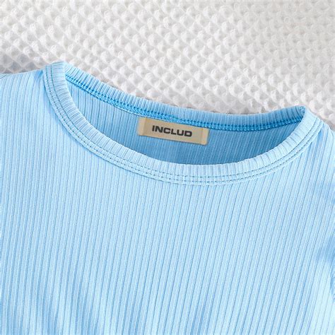 Girls Blue Floral Embroidered Fit & Flare Dress With Bow – INCLUD