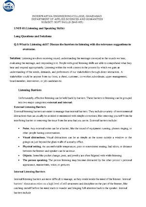 Unit 2 Speech delivery - Nuances of delivery 11 How can nuances of ...