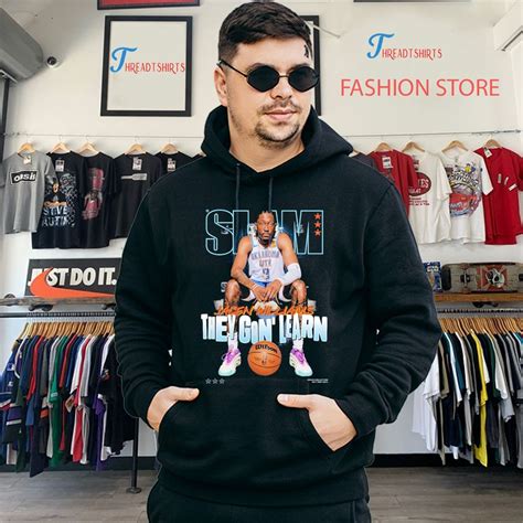 Slam Jalen Williams They Gon' Learn Shirt, hoodie, longsleeve tee