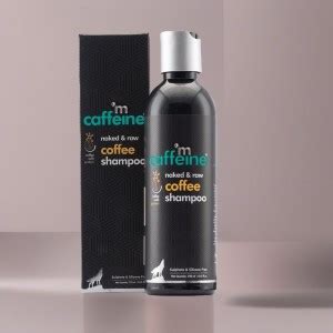 mCaffeine Raw Coffee Shampoo for Anti Hair Fall, Damage repair with ...