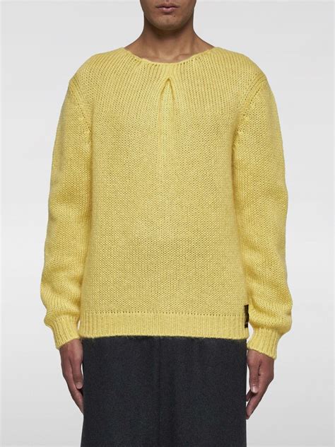 Fendi Sweater men - Yellow | FZE016ASGS | GIGLIO.COM