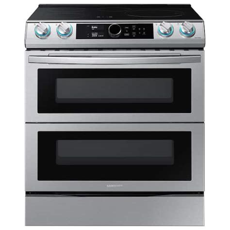 Buy 6.3 cu. ft. 4-Burner Slide-In Electric Induction Range with Air Fry ...