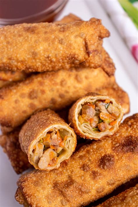 Homemade pork and vegetable egg rolls – Artofit
