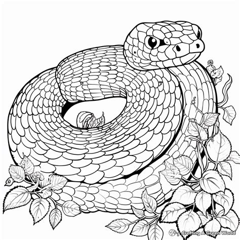 Snake Coloring Pages - Free & Printable!