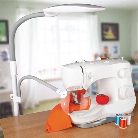 EasyView LED Craft Floor Lamp with Magnifier
