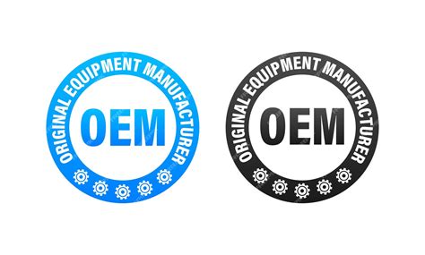 Premium Vector | OEM Original Equipment Manufacturer Vector stock ...