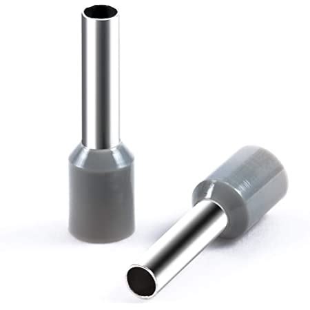 Elmex Insulated Single End Lug - 1 Sq. mm with 8mm Pin, Pack of 1000 ...