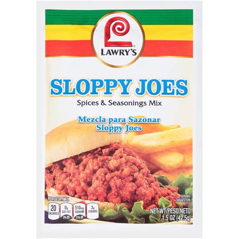 Lawry's Sloppy Joe Seasoning Mix Recipe - Banana-breads.com