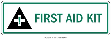 Image result for First Aid Kit Sign