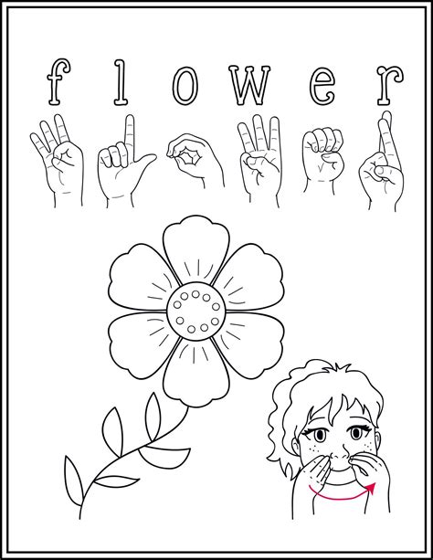 Image result for Flower Sign Language