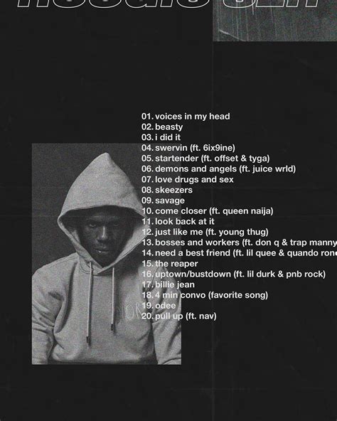 A Boogie Wit Da Hoodie - Hoodie SZN Poster on Behance