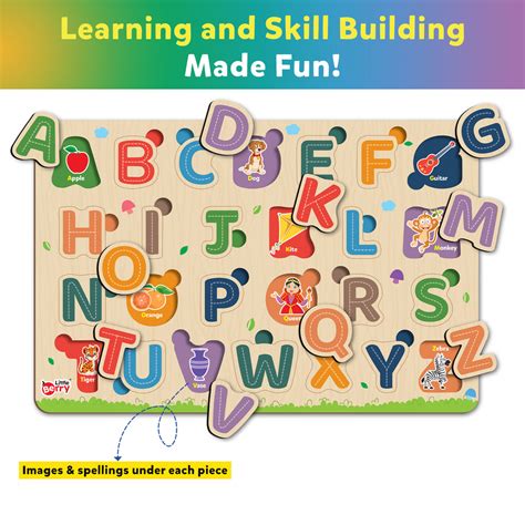 JoGenii|Little-Berry-My-First-Wooden-Puzzle-Tray-(Set-of-4):-ABC ...