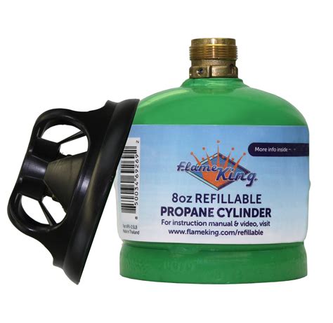 Flame King1 2lb Propane Tank Refillable And Empty Cylinder Small ...